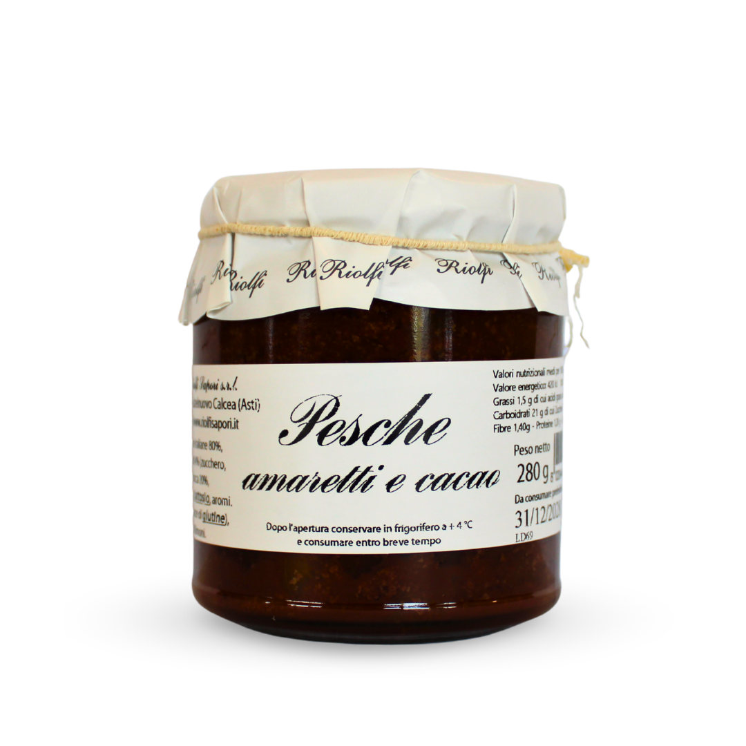 Pesche amaretti e cacao 280 g