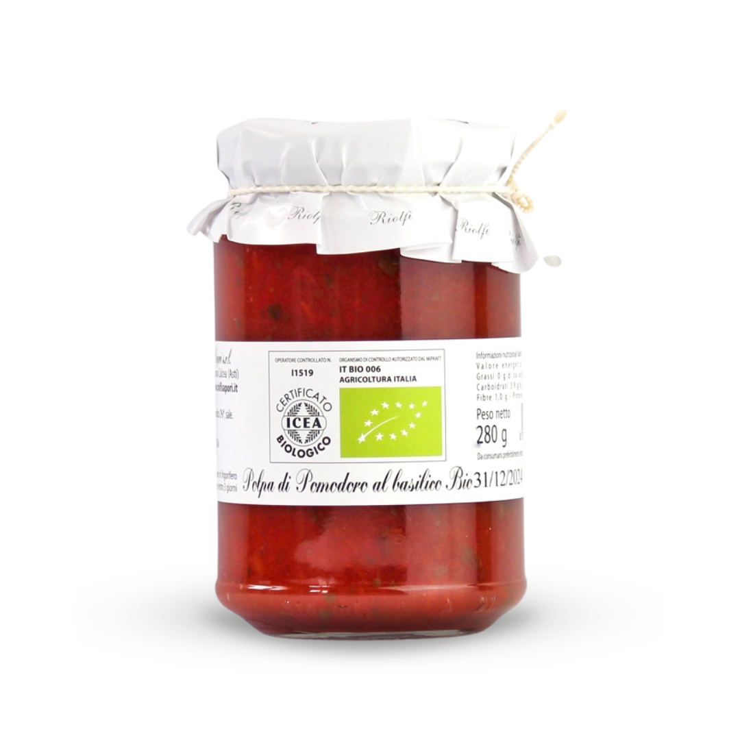 Tomatenmark „BIO“ mit Basilikum 280 g