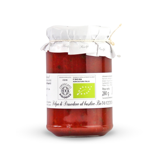 Polpa di pomodoro al basilico "BIO" 280 g