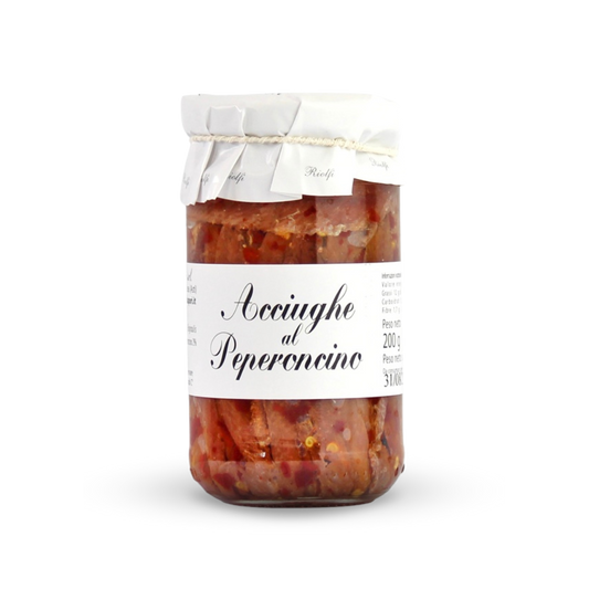 Anchivies with hot pepper 200 g