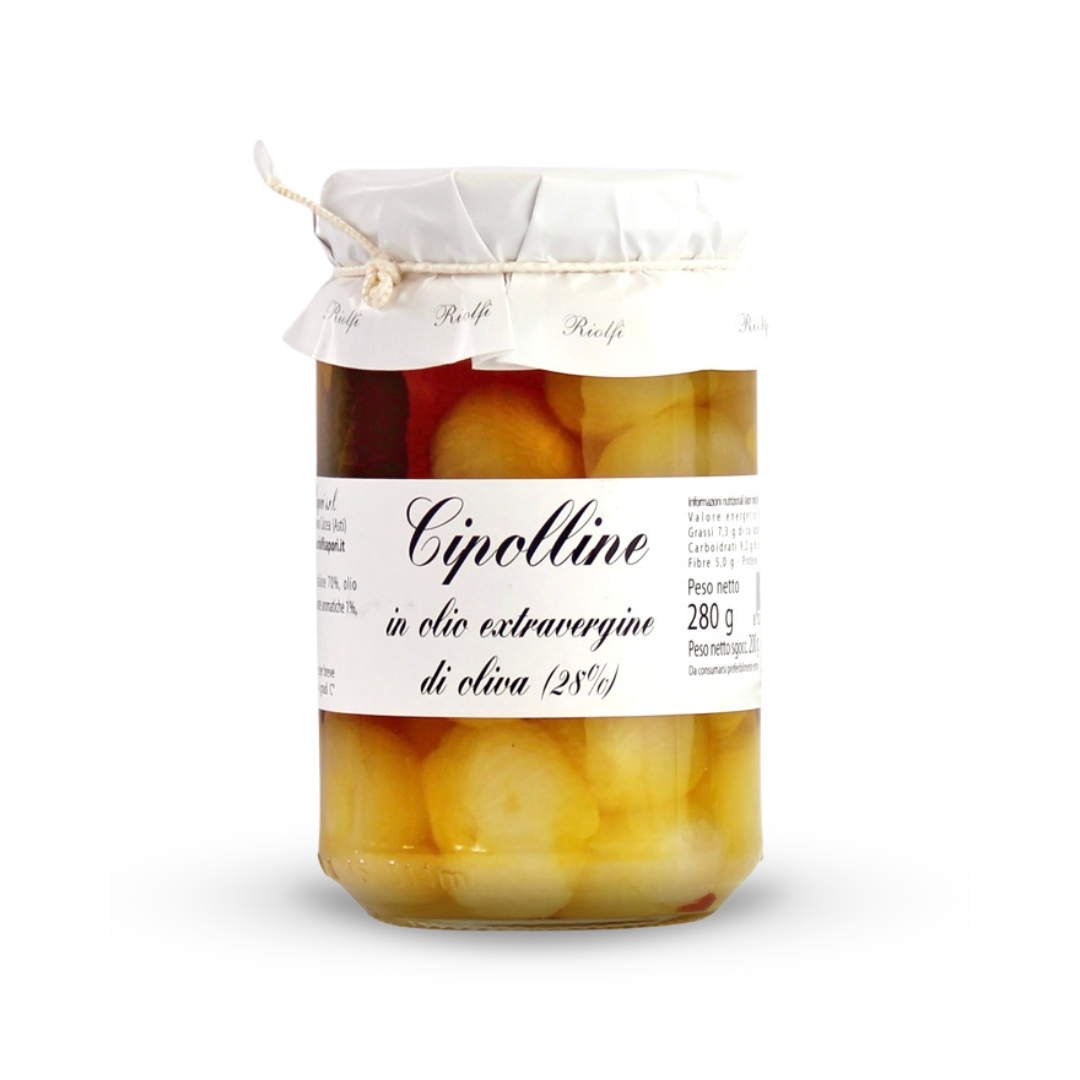 Spring onions in extra virgin olive oil 280 g