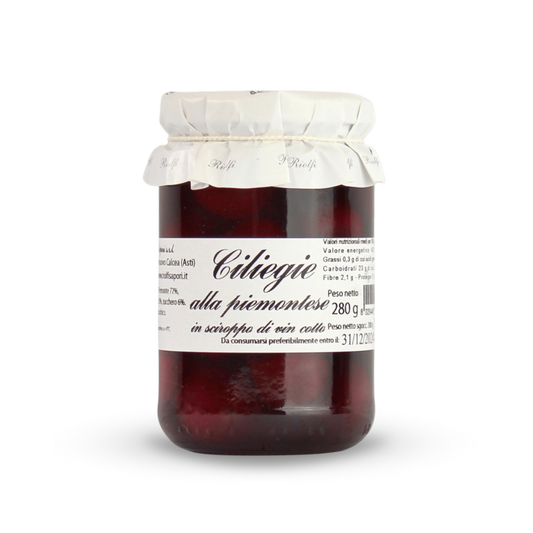 Cherries at Piedmontese style 280 g