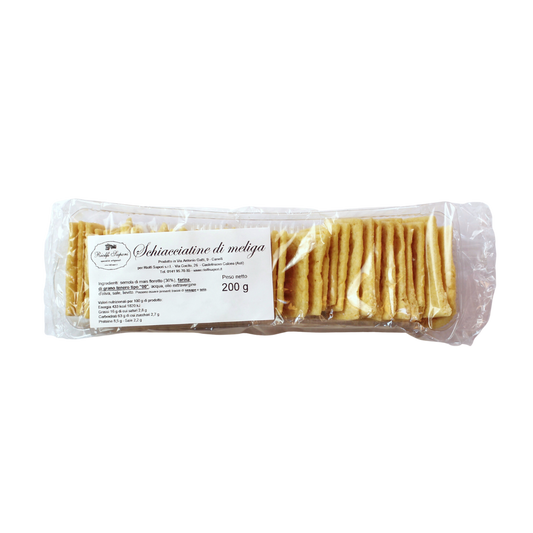 Schiacciatine di meliga 200 g
