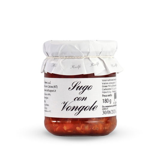 Sugo con vongole 180 g