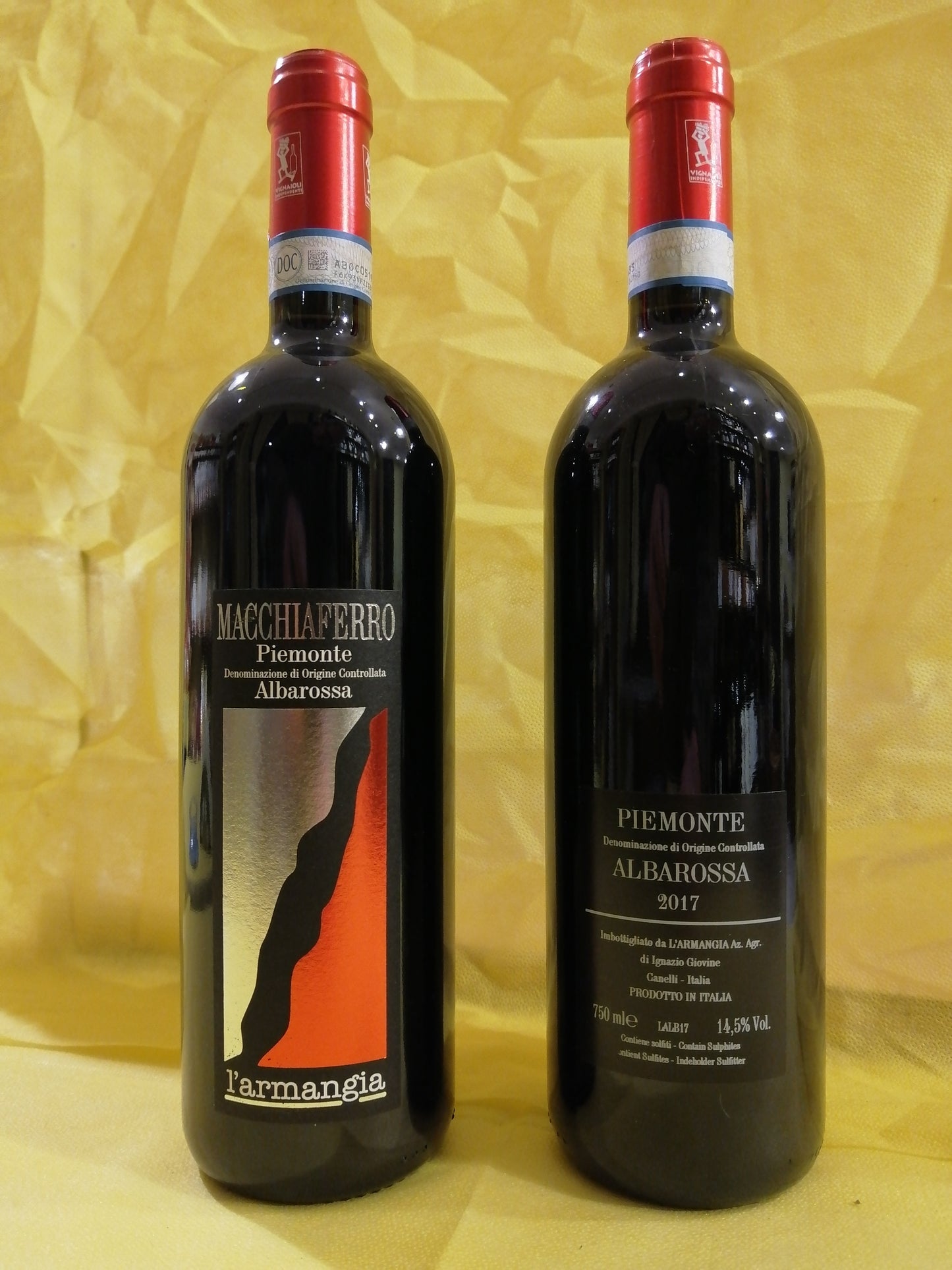 Albarossa Piemonte DOC "Macchiaferro" - L'Armangia