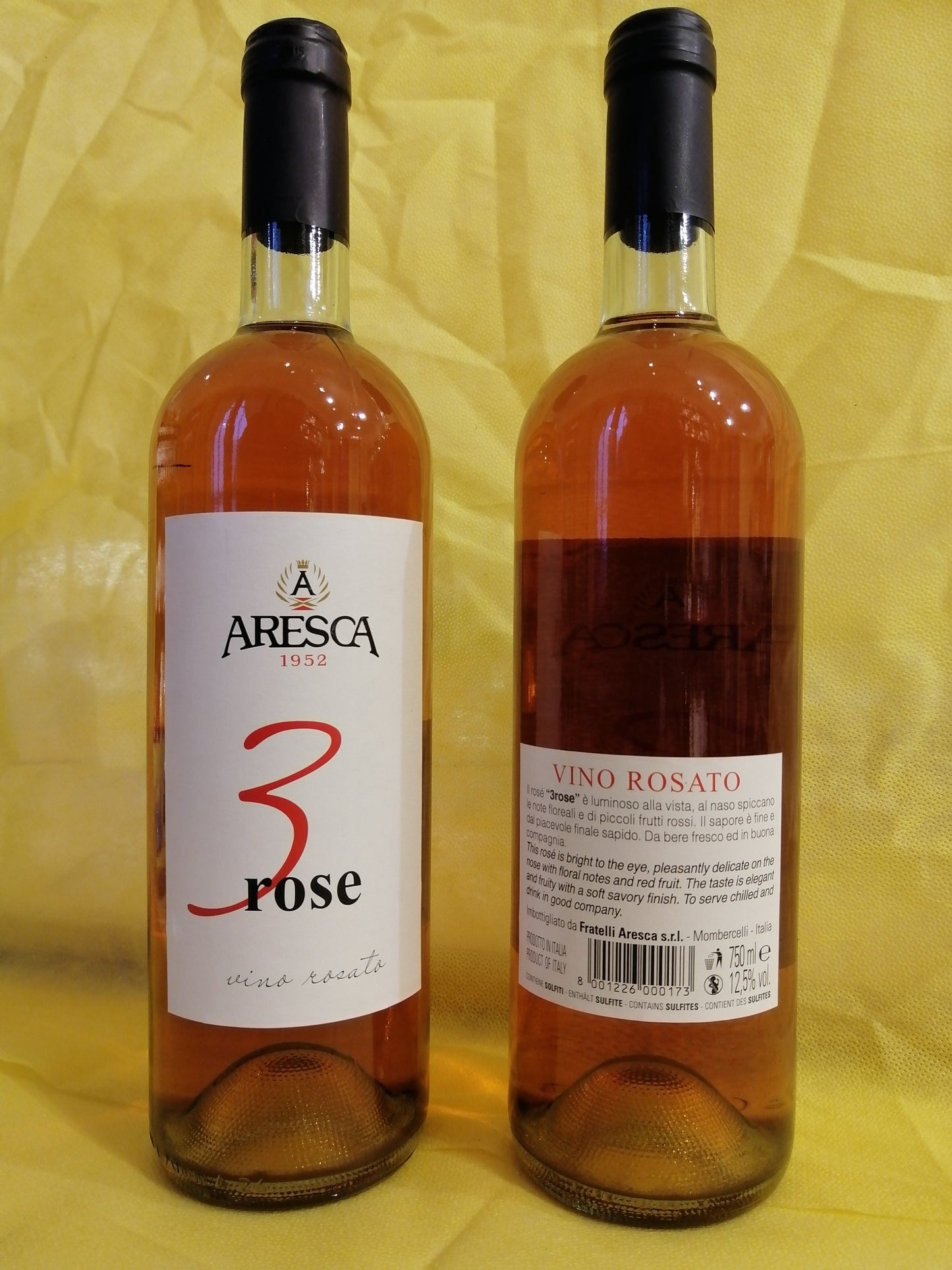 Rosè “Le 3 Rose” - Aresca