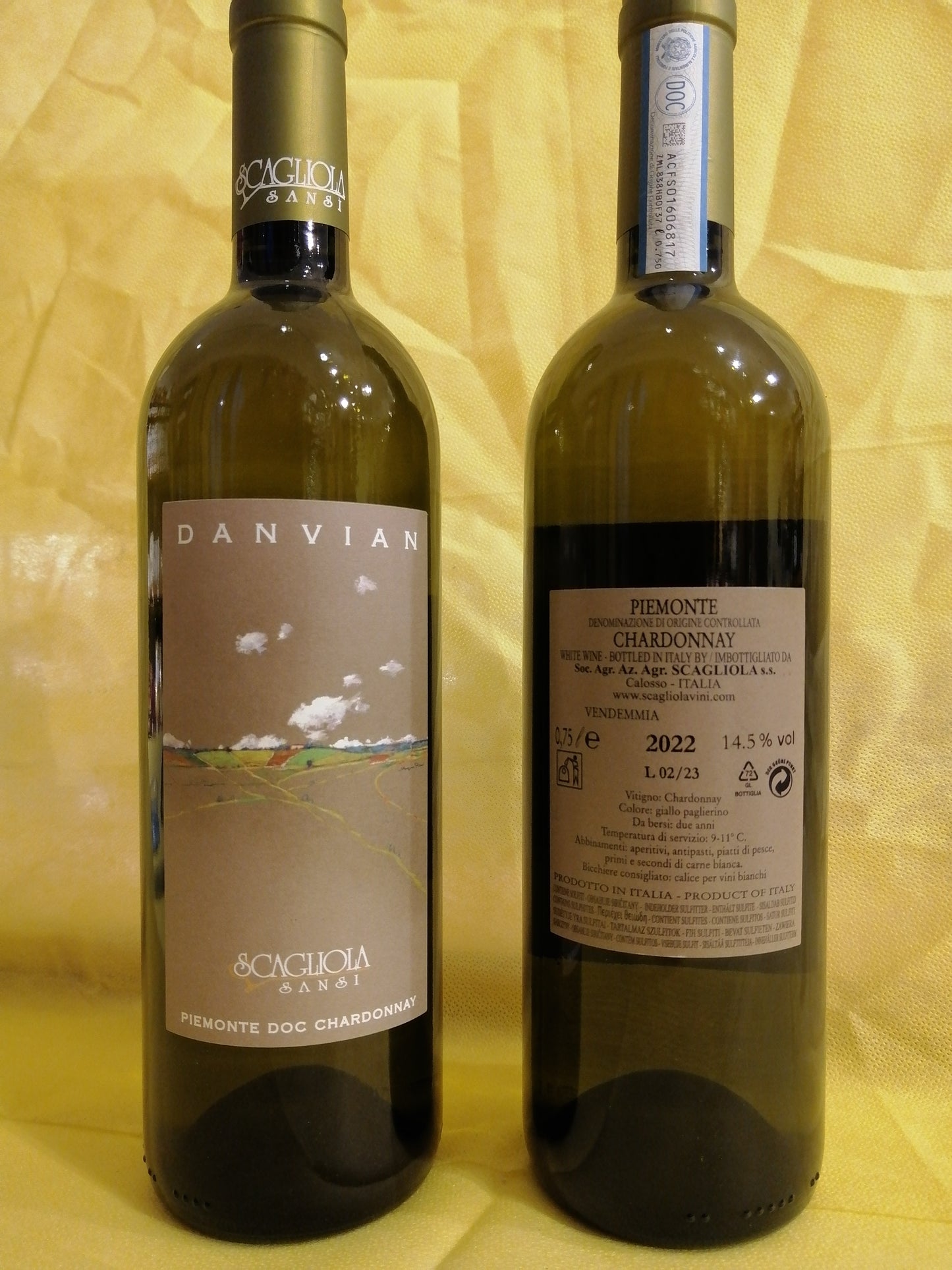 Chardonnay DOC "Casot Dan Vian" - Scagliola
