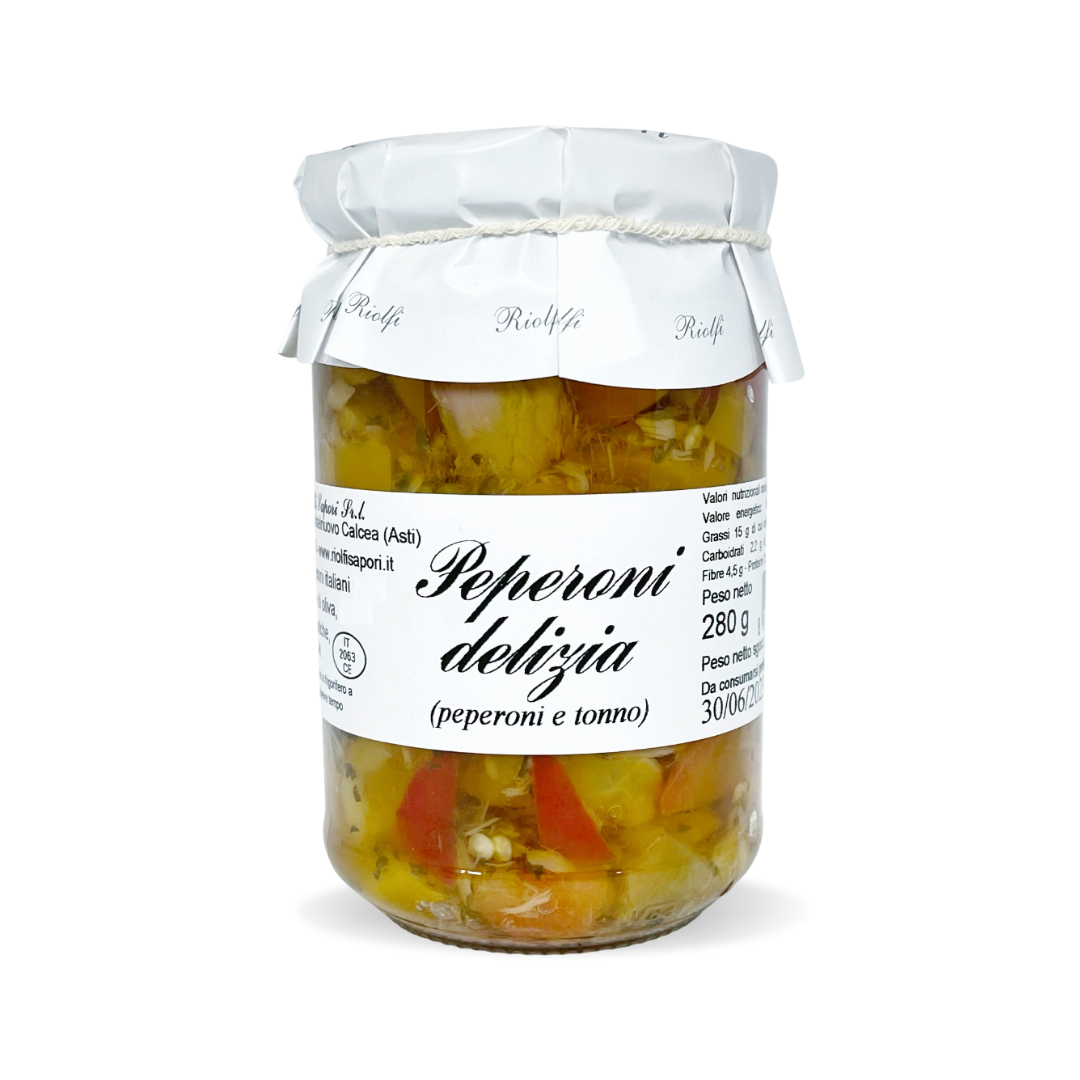 Peperoni delizia (peperoni e tonno) 280 g