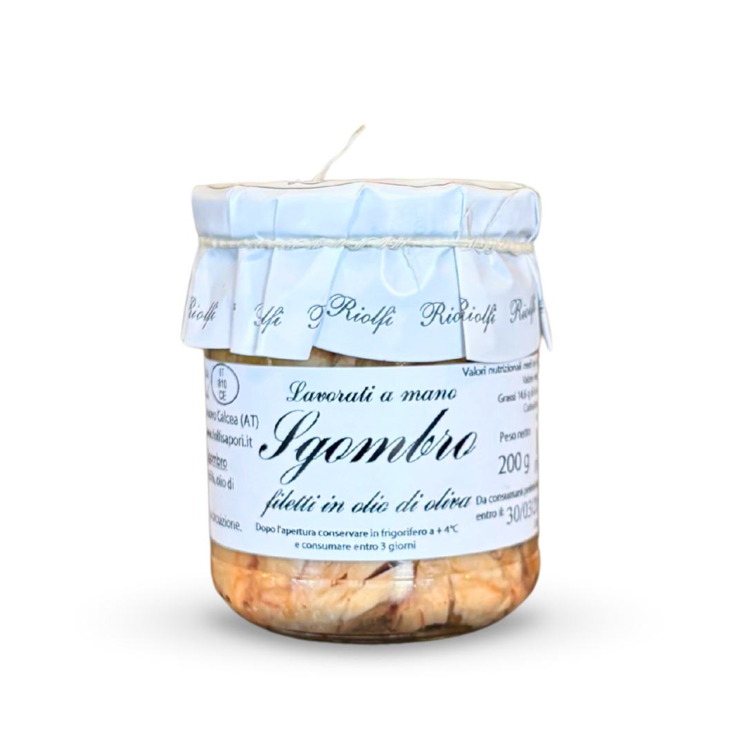 Sgombro in olio di oliva 200 g