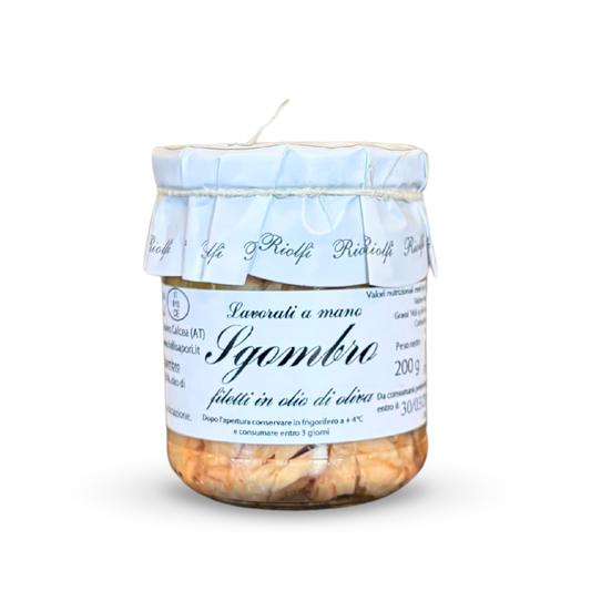 Sgombro in olio di oliva 200 g