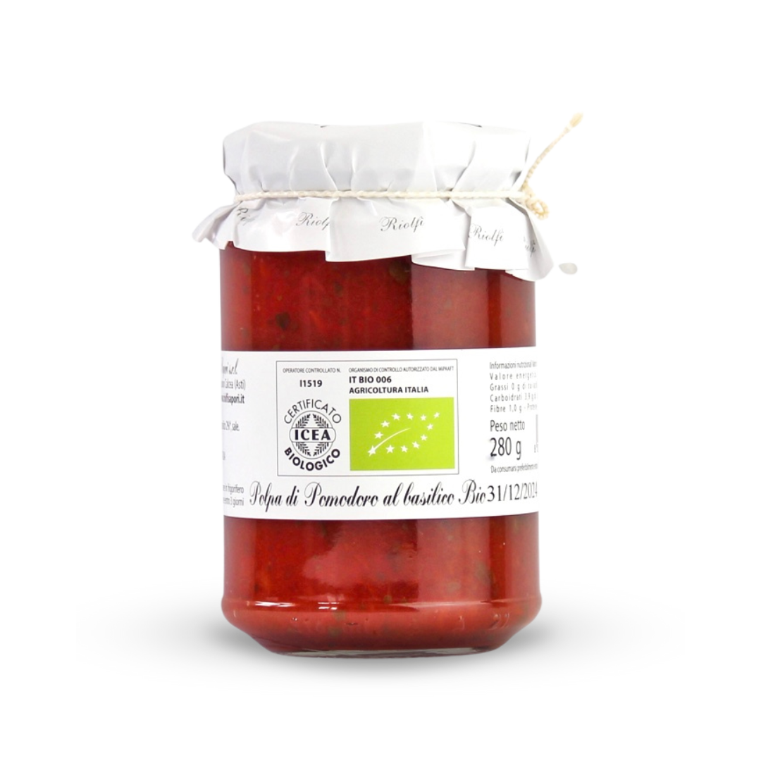 Tomato pulp with basil *ORGANIC* 280 g  