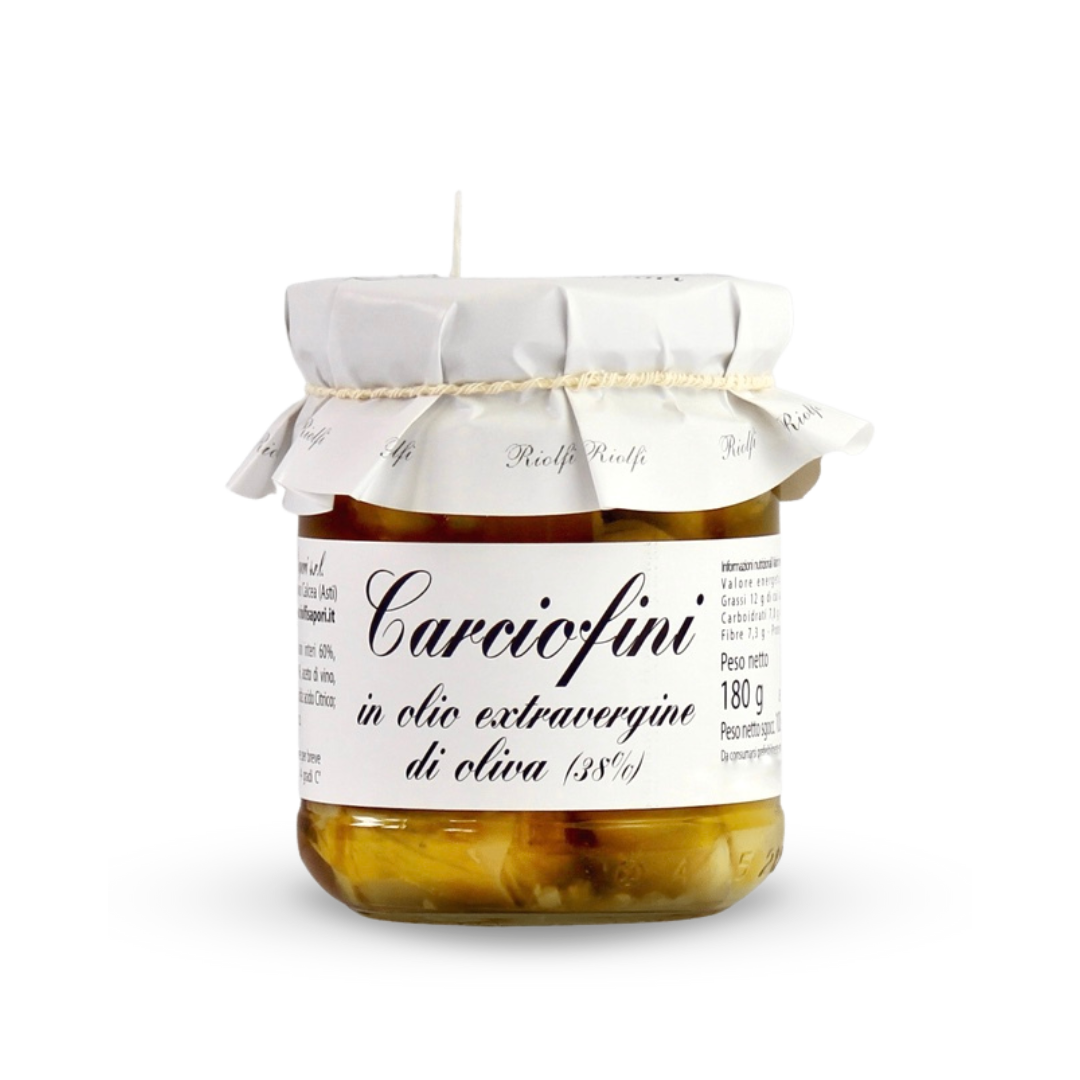 Artichauts à l'huile d'olive extra vierge 180 g