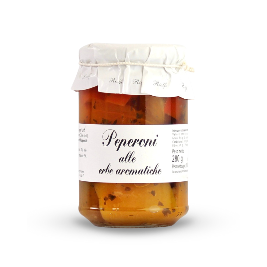 Peppers with aromatic herbs 280 g