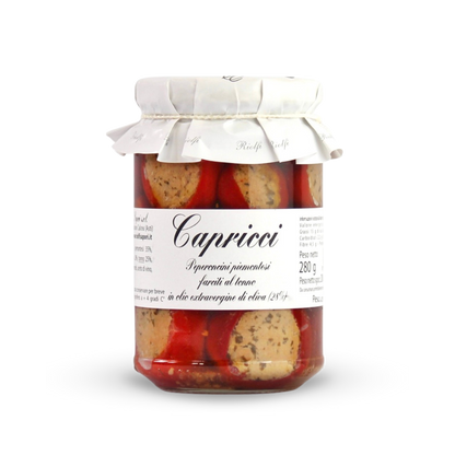 Capricci – mit Thunfisch gefüllte Chilischoten