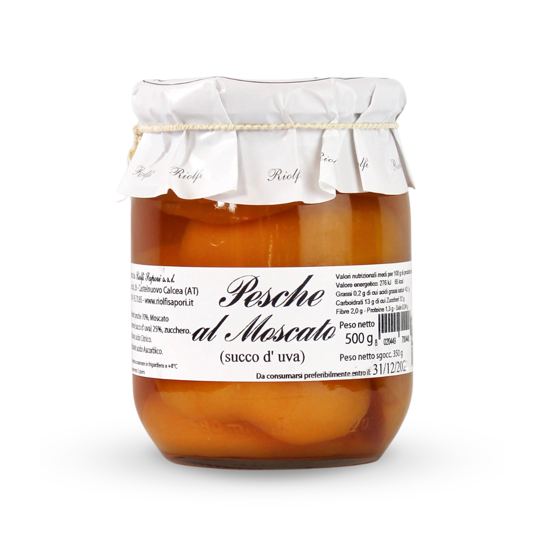 Pêches et Moscato 500 g